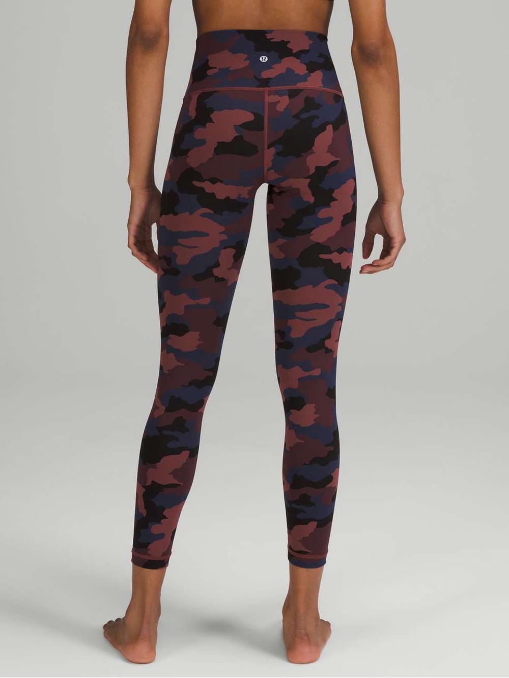 Lululemon Wunder Under High-Rise Tight 25" *Full-Luxtreme Heritage 365 Camo Red